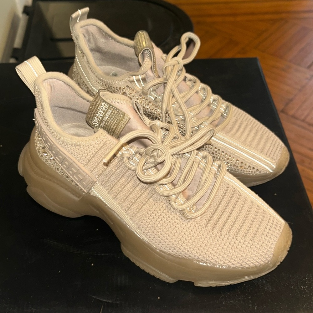 Steve Madden Rhinestone sneakers